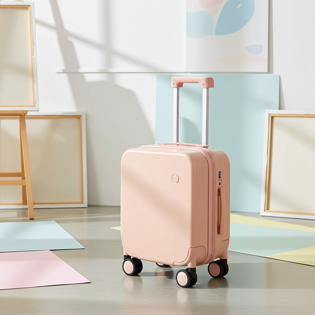 MIXI 14 Inch Underseat Carry On Luggage Lightweight Mini Suitcase PC Small Kids Bag TSA Lock Travel Suit Case  Spinner Wheels